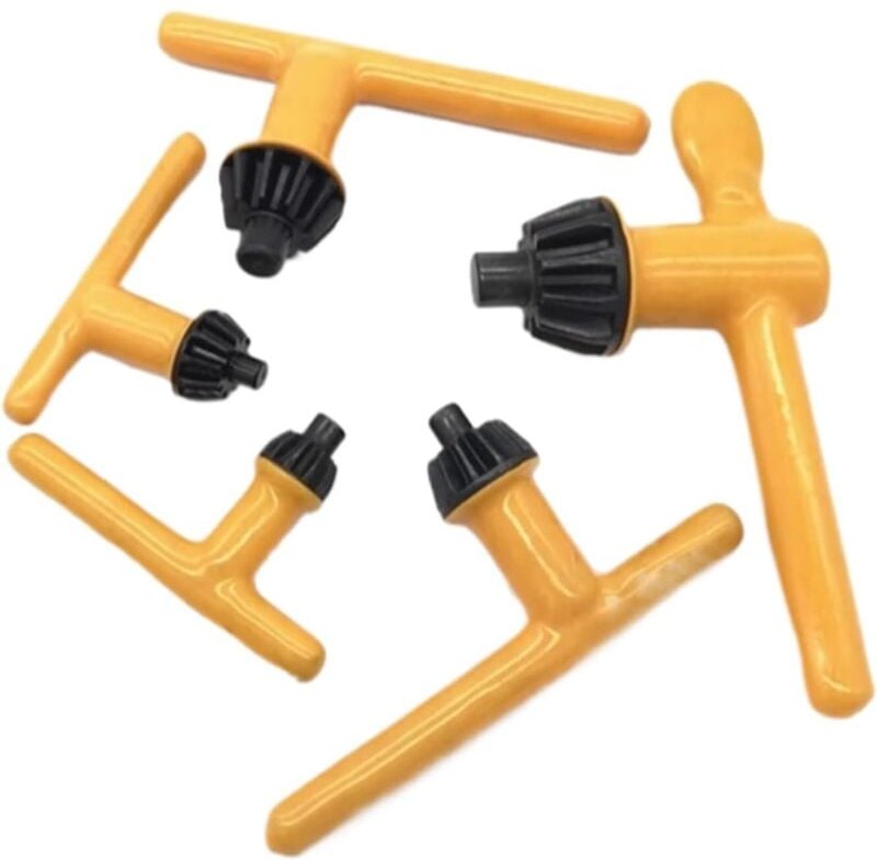 5 Stück Universal-Bohrfutterschlüssel Bohrfutterschlüssel 6 mm 10 mm 13 mm 16 mm 20 mm