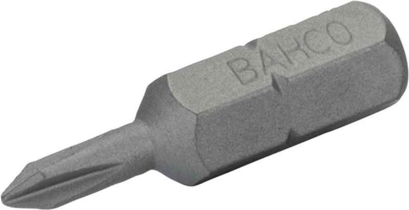 Bahco 1/4 Standard Schraubendreher Bits für PH0-Phillips-Schrauben 25 mm - 10 Stk./Kunststoffbox