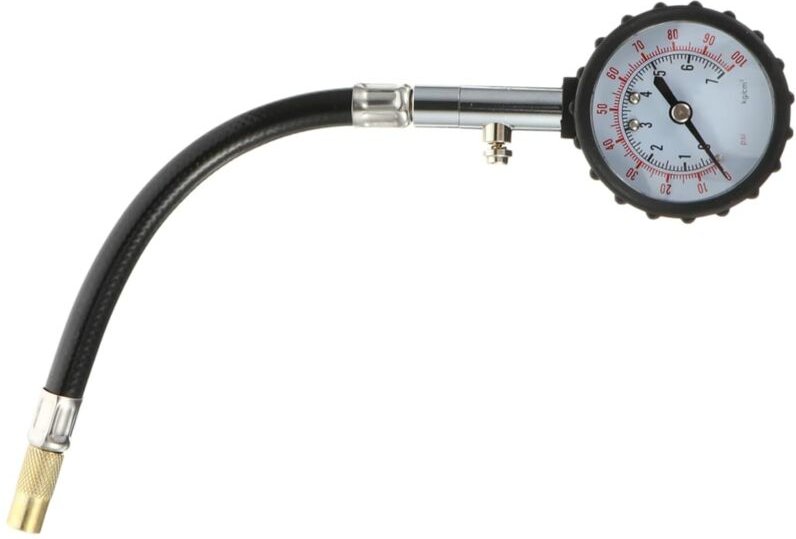 Digitales Reifendruckmessgerät mit Schlauch, hohe Genauigkeit für Autos, Motorräder und Fahrräder