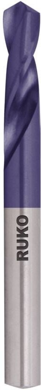 RUKO Spiralbohrer DIN 1897 Typ N HSSE Co 5 TiAlN Ø 10,0 x 89 x 43 mm 10 Stk