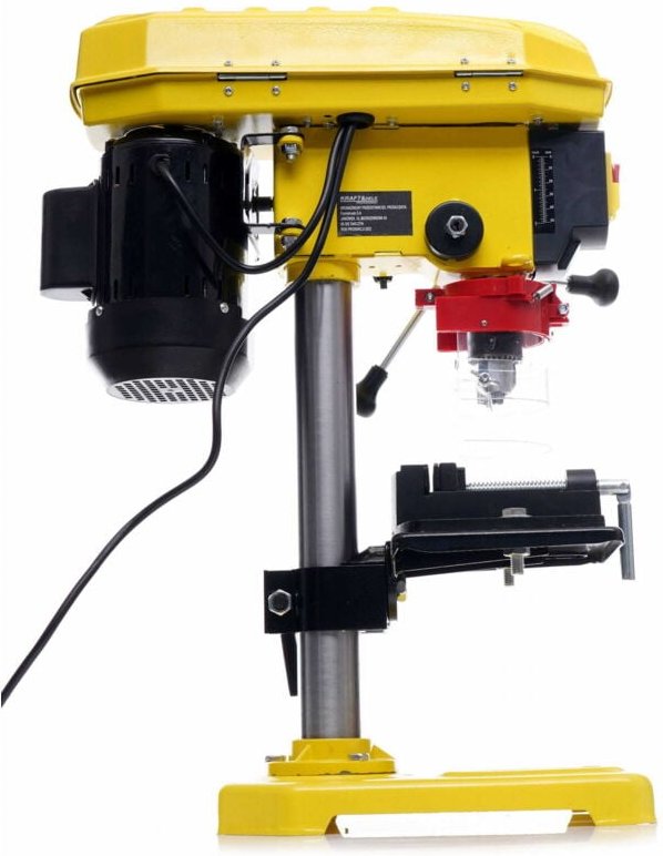 KRAFT&DELE Tischbohrmaschine, Leistung 1850W, Bohrfutter 1.5-13mm, 600-2650 Umdrehungen, 5-stufiger, Standbohrmaschine, ...