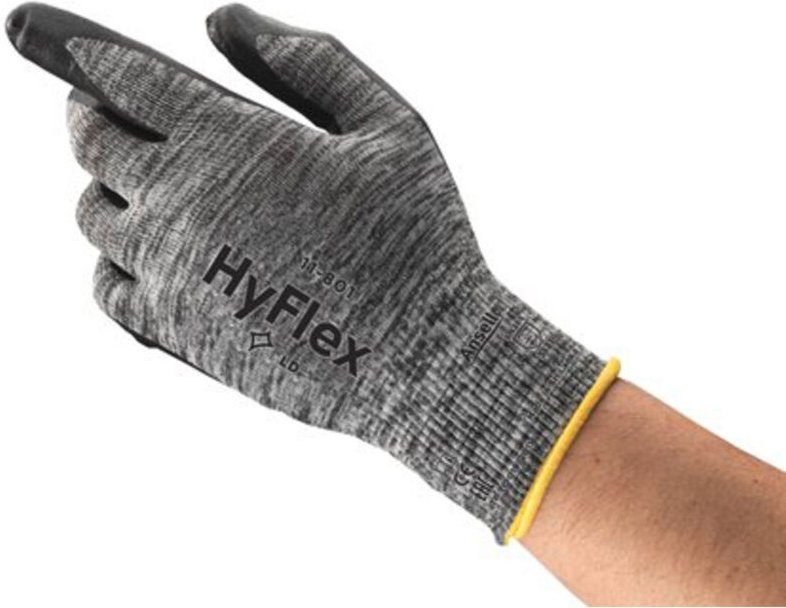 HyFlex® 11801090 Nylon Arbeitshandschuh Größe (Handschuhe): 9 en 388, en 16350:2014 1 Paar - Ansell