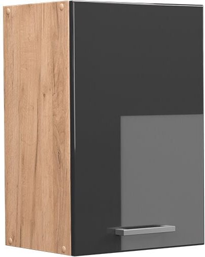 Vicco - Hängeschrank R-Line, Anthrazit Hochglanz, 40 cm