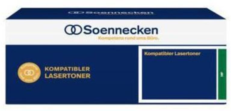 Soennecken - Toner kein Originalzubehör Kompatibel mit: hp 304A Canon 718 81068 ca. 3.500 Seiten schwarz