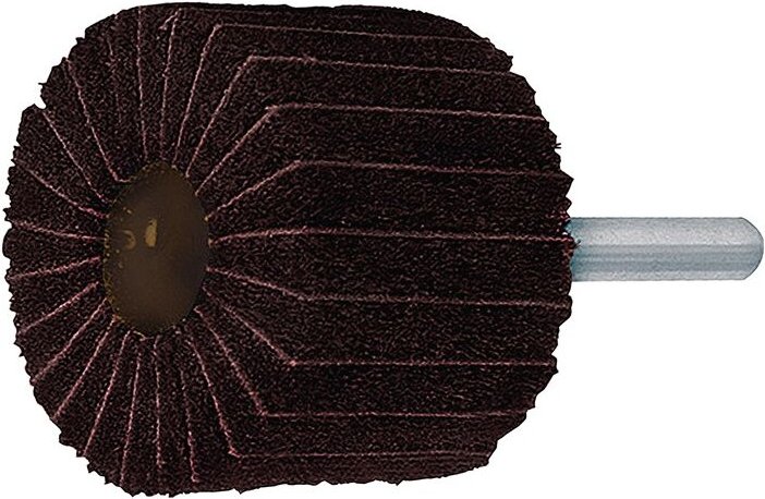 PROMAT Fächerschleifer D.60xH30mm Körnung 150 Kombi Vlies/Korund Schaft-D. 6 m