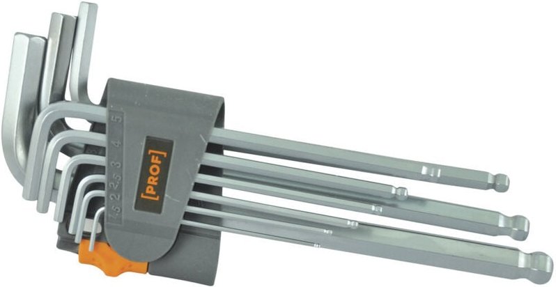 Sechskantschlüsselsatz - 9 PROF-Schlüssel