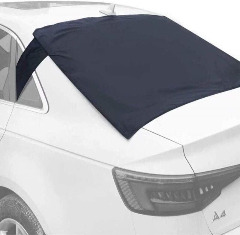 Magnetische Heckscheibenabdeckung für Auto, Abnehmbare Autoabdeckung für die Windschutzscheibe gegen Schnee, EIS, Frost,...