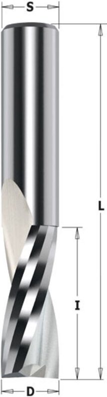 Thumbnail - 191.635.11 Spiralbohrer Z2 Pos. Hwm S=6 D=3.5x12x60 Rechts