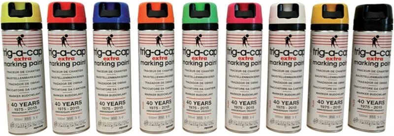 TRIG-A-CAP Baustellenmarkierspray t-a-c extra 500ml pink fl 12 Stk