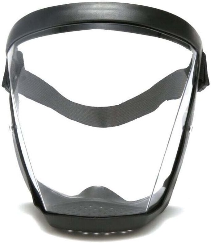 Super-Schutzmaske – Vollgesichtsmaske, langlebige, klare Maske, transparente Maske, HD-Antibeschlag-Wiederverwendbare Ma...