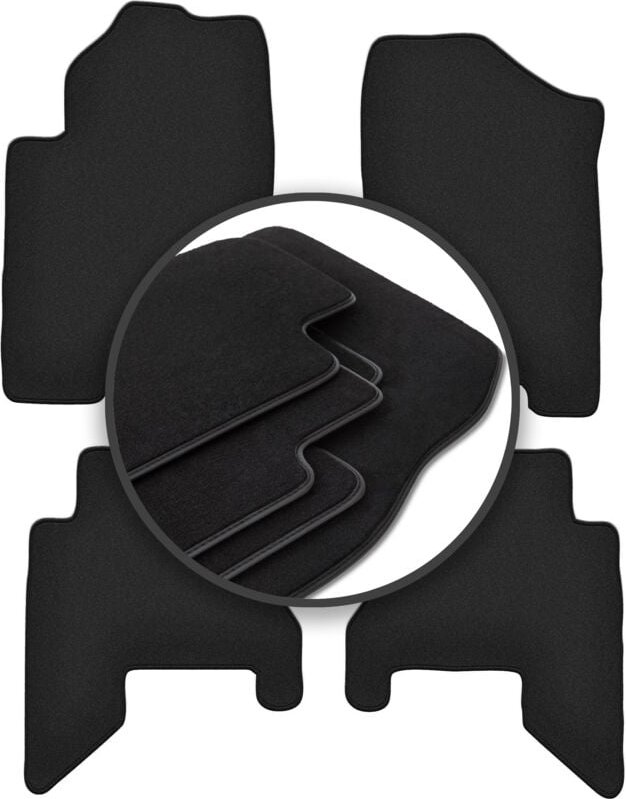 Premium-Fußmatten für: Nissan Pathfinder 5-Sitzer (vor Facelift) (2005-2010)