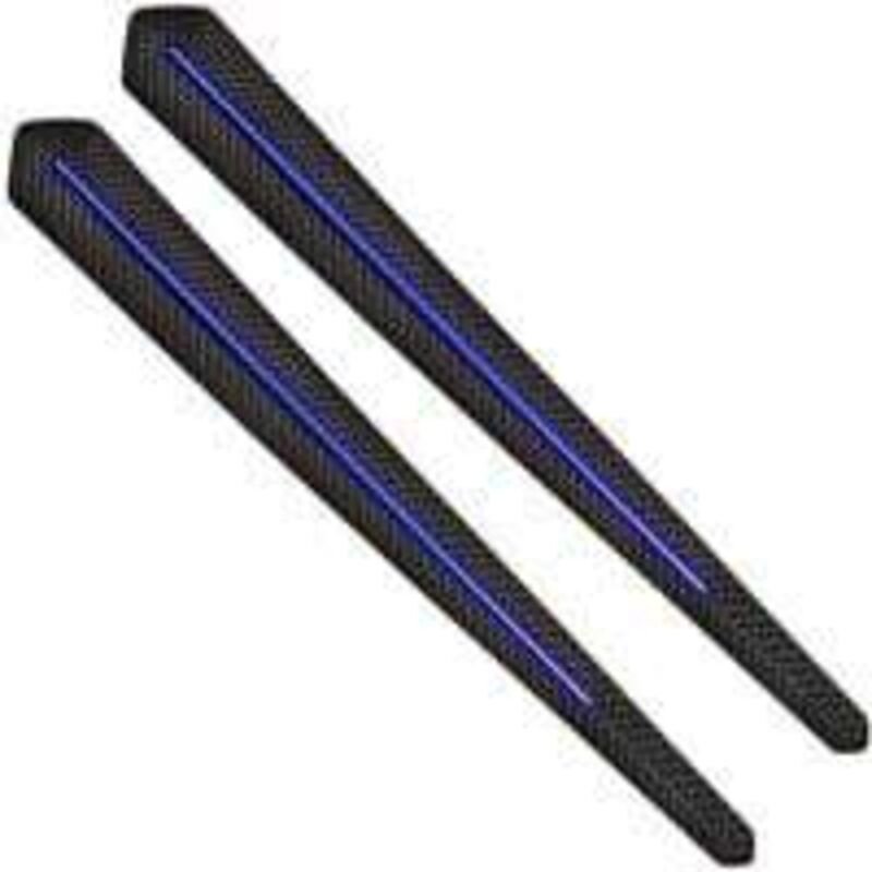 Ersandy - Stück Auto-Stoßstangenschutzstreifen, Universal-Autoaufkleber, Frontstoßstangenschutz, Hinterkanten-Antikollis...