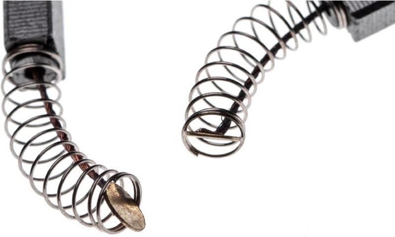 Vhbw - 2x Kohlebürste Motorkohle Schleifkohle 5 x 8 x 16,5mm kompatibel mit Bosch PEX11A 0603309034 Elektrowerkzeug