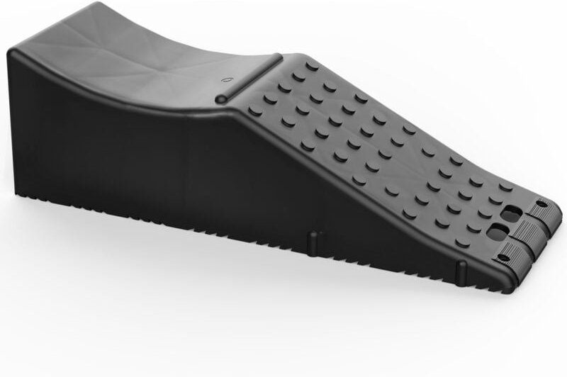 Mophorn - Autorampe, Niedrigprofil-Servicerampe, 1 Stück, 20000 lbs Tragkraft, 14 cm (5,5) Hubhöhe, Hochleistungs-Reifen...