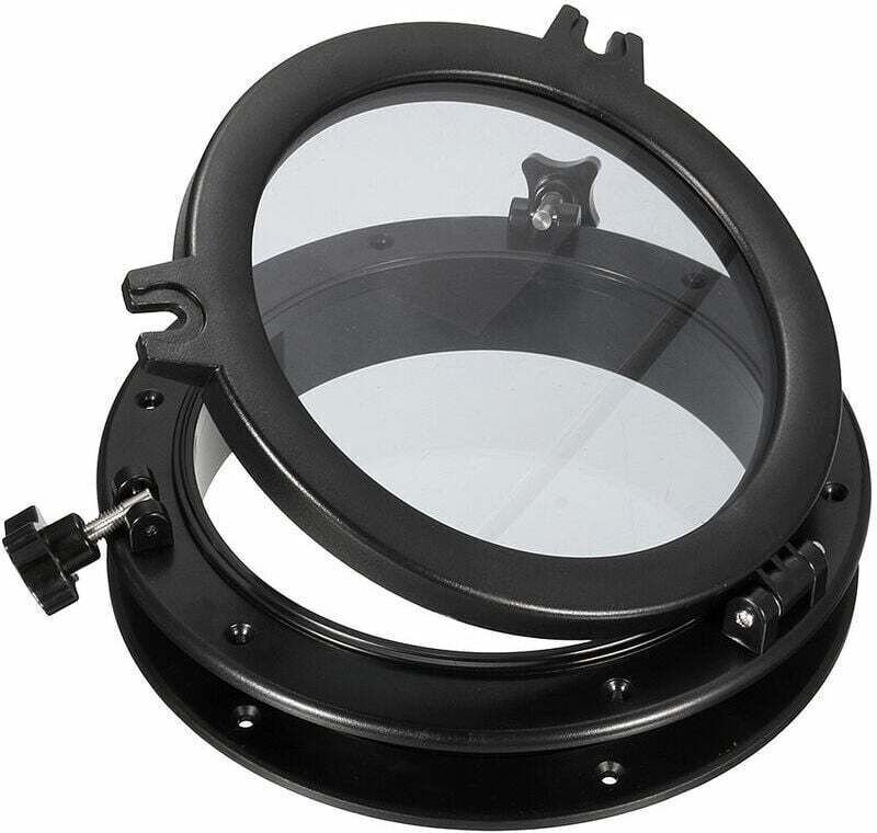 10 Yachtboot-Bullaugen Kabinenfenster Rundes zu öffnendes Bullauge, von DEBUNS