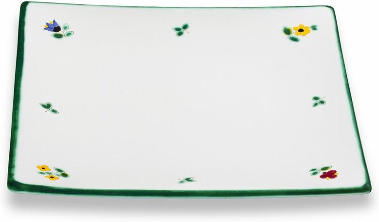 Gmundner Keramik - Streublumen, Dessertteller Trend (20x20cm)