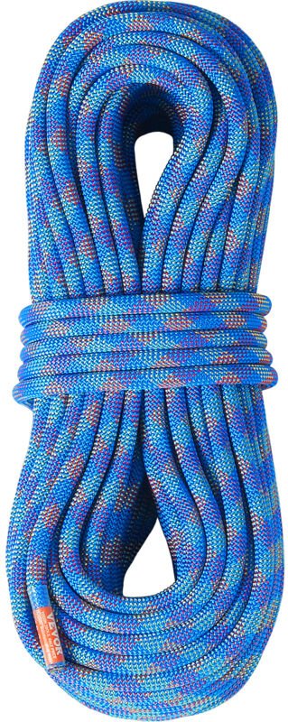 Thumbnail - 10,2 mm dynamisches Kletterseil, 40 m (131 Fuß) Outdoor-Kletterseil, 25 kN Bruchspannung, dehnbares Faserseil mit Stahlk...