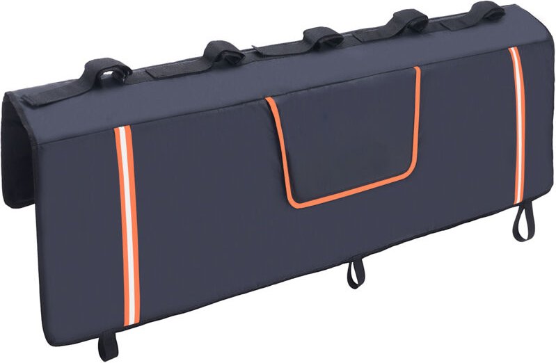 Mophorn 53" Heckklappen-Fahrradpolster für 5 Mountainbikes, Schutzpolster mit Reflektorstreifen, Werkzeugtaschen und Kam...