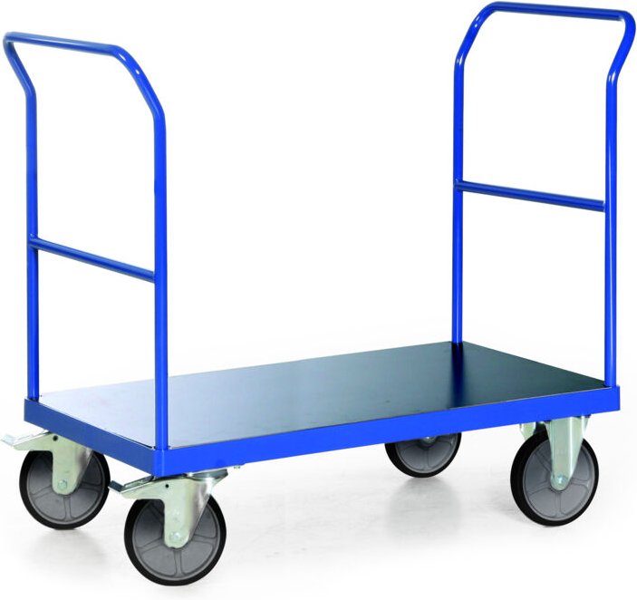 Protaurus Plattformwagen F600 mit 2 Schiebebügeln ohne Bordkante 1200x800mm