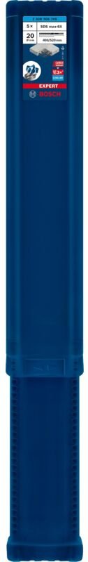 Professional Expert sds max-8X Hammerbohrer, 20 x 400 x 520 mm, 5 Stück (2608900266) - Bosch