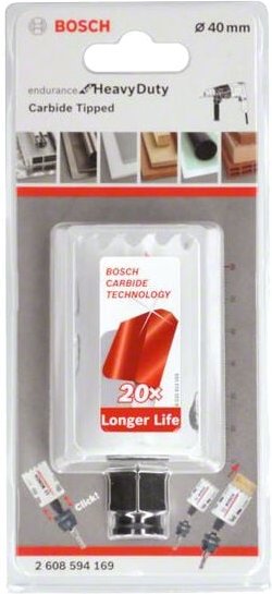 FP - Bosch Lochsäge 40mm Endurance for Heavy Duty Carbide ls