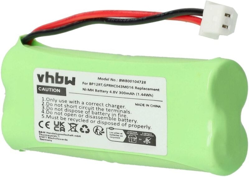 Thumbnail - Vhbw - Akku kompatibel mit Dogtra 1200NCP receiver, 1000NC Receiver, 1100NC receiver Hundehalsband Hunde-Trainer (300 mA...