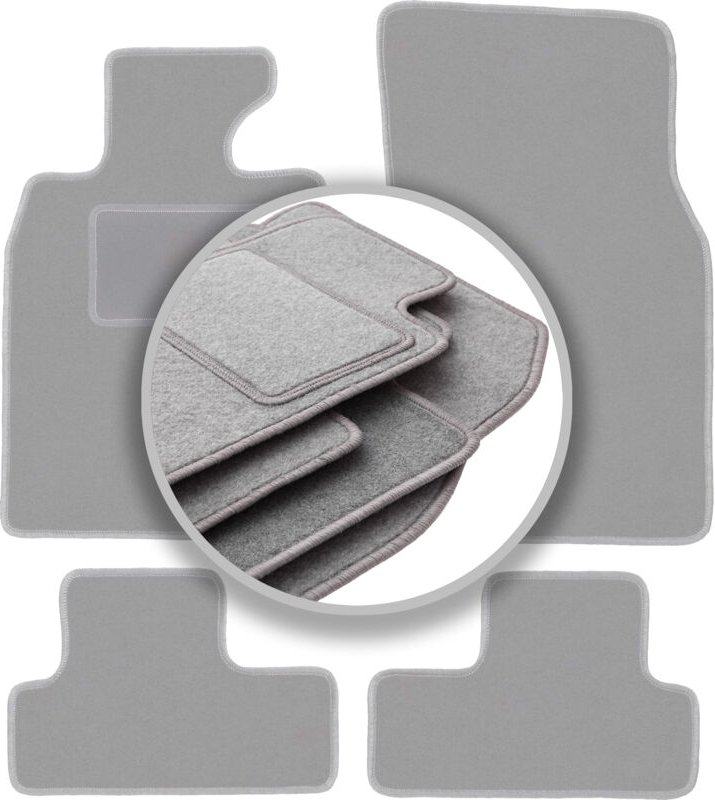 Graue Automatten für: Mini Cooper R56 Fließheck (2006-2013)