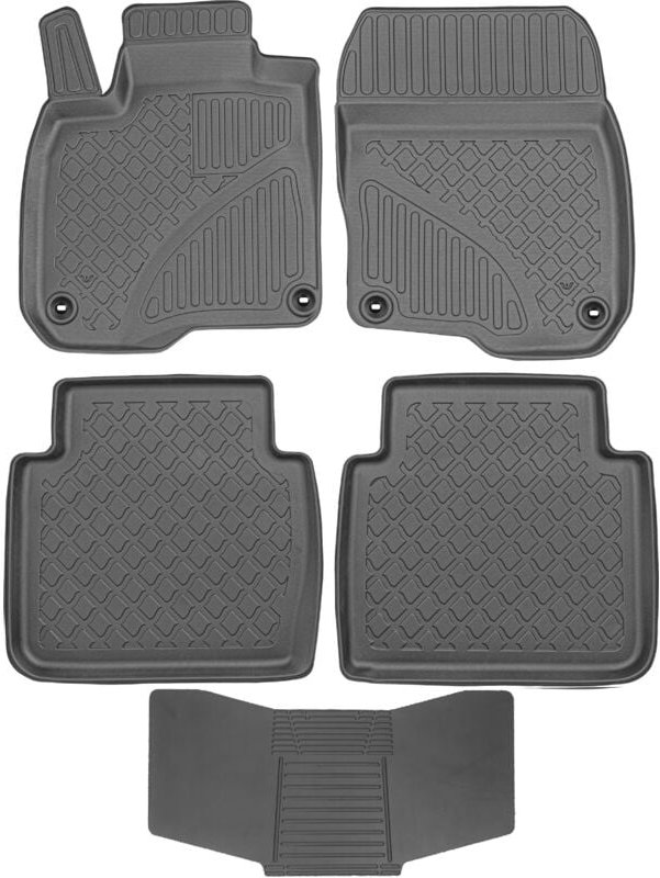 ARISTAR 602849 Fußmatten + Bezug 251992 – Honda CR-V V Hybrid e:HEV 2018–2023 Alufelgenmontage HND vorne – Montage