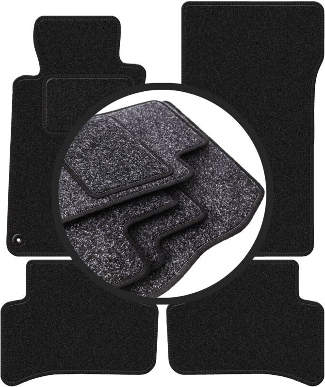 ANTHRA Autofußmatten für: Mercedes C W203 Coupé (2000-2008)