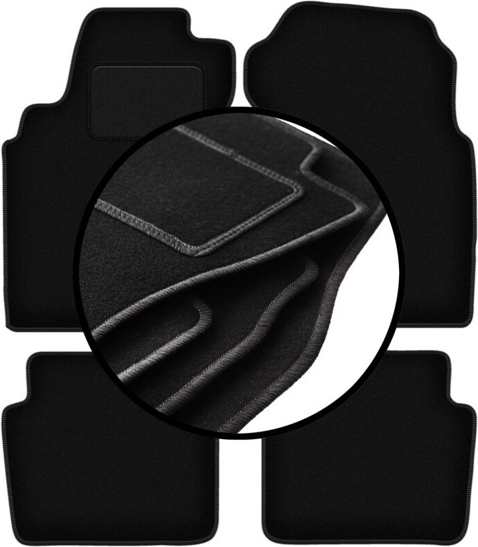 Komplettset Veloursmatten für: Nissan Maxima IV Limousine (1995-2000)