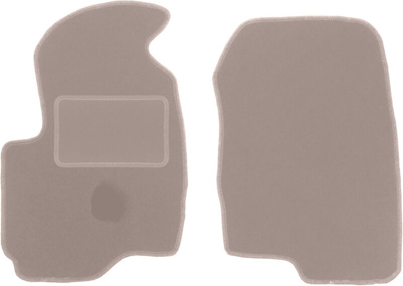 Beige Veloursmatten für: Mitsubishi Colt VII Fließheck (2004-2008)