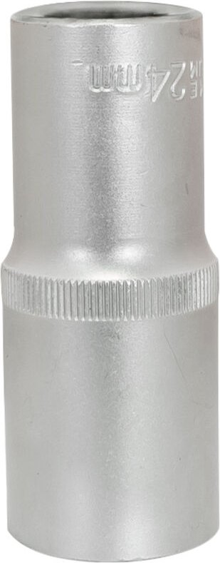 Langer Steckschlüssel 1/2'' 6-Winkel Satin 24mm - E-401-1524