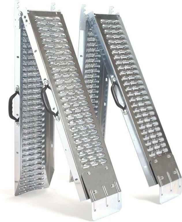 Euro Vanadium - Faltbare Laderampe aus Stahl — 2er-Pack