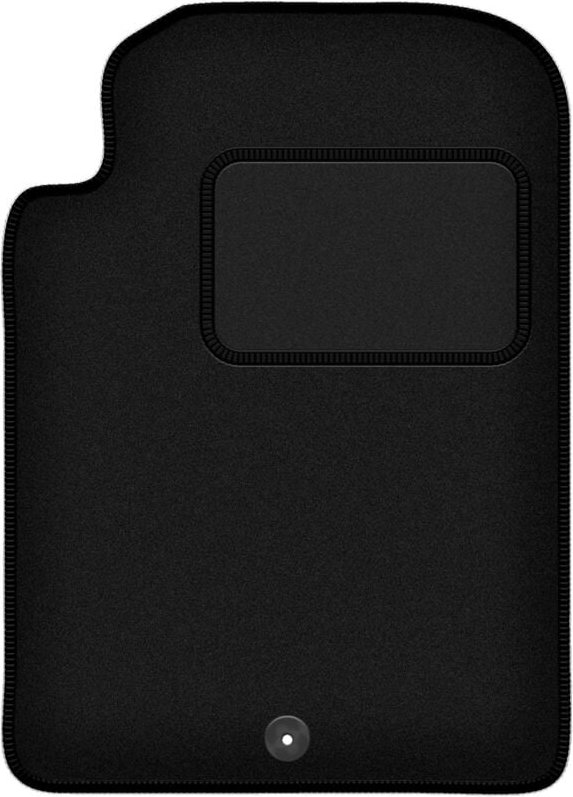 Fahrermatte schwarz für: SsangYong Rexton III SUV (2013-)