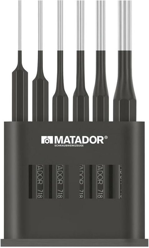 Splintentreiber-Satz, Halter, 6-tlg., 2-8 m