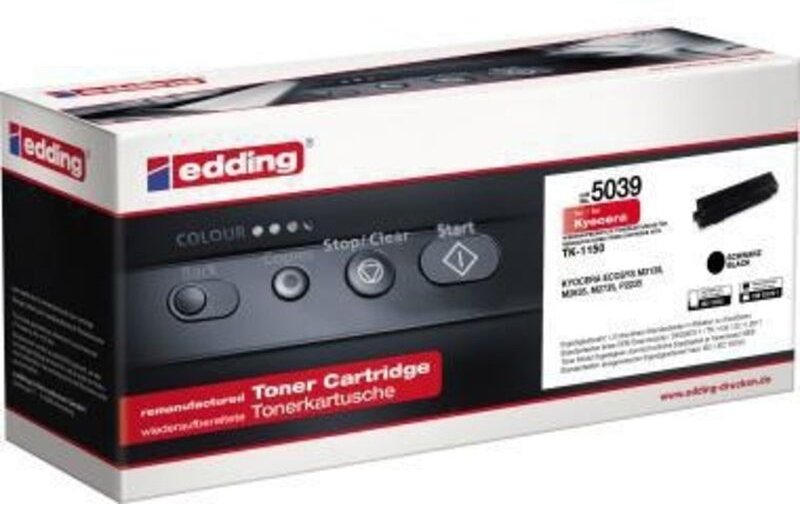 Toner kein Originalzubehör Kompatibel mit: kyocera TK-1150 EDD-5039 ca. 3.000 Seiten schwarz