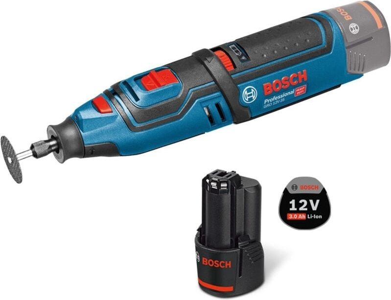 Bosch - Akku-Rotationswerkzeug gro 12V-35 / 1x 3,0 Ah Akku