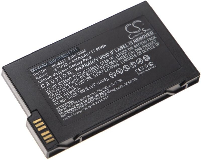 Vhbw - Akku kompatibel mit HumanWare BrailleNote, VoiceNote Apex Brailleorganizer (4850mAh, 3,7V, Li-Polymer)