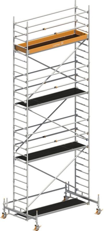 Layher Rollgerüst Uni Standard P2 mit Uni Telegeländer 8,35m AH