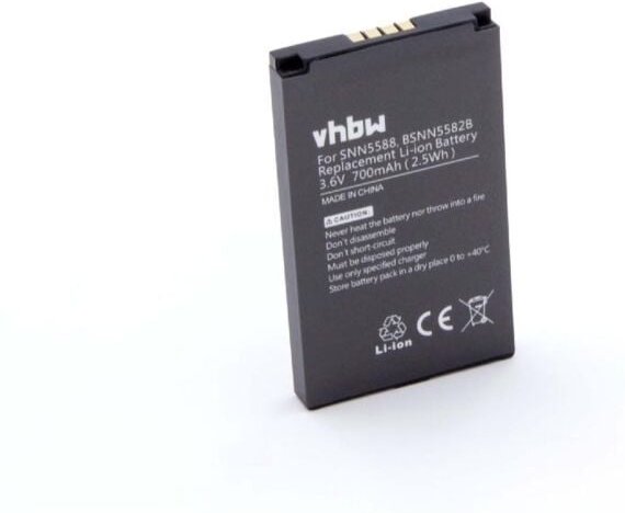 Thumbnail - Vhbw - Akku kompatibel mit Falcom Mambo, Navi 1 gps Navigation Navi (700mAh, 3,7V, Li-Ion)