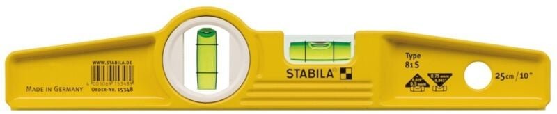 Type 81 s Torpedo 2501 Torpedo-Wasserwaage 25 cm 0.75 mm/m - Stabila