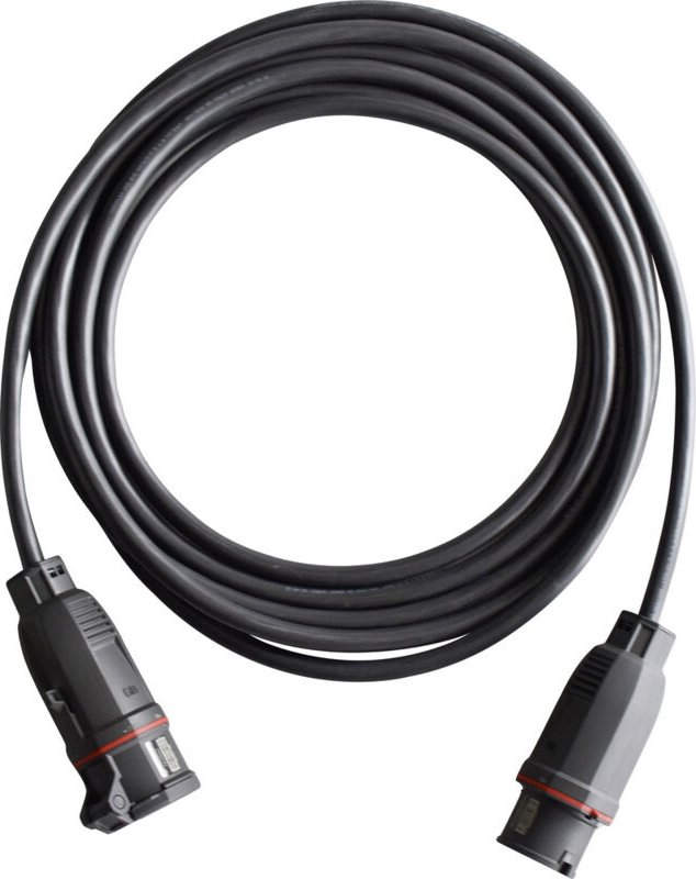 Thumbnail - 39300506050100 Strom Verlängerungskabel Schwarz 5 m - Walther Werke