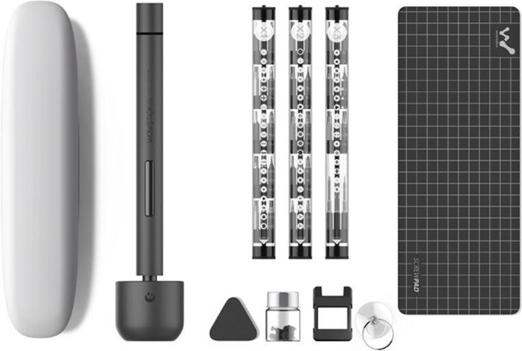 1F+ 69-in-1-Elektroschrauber, kabelloser Lithium-Ionen-LED-Elektroschrauber mit Doppellademodus
