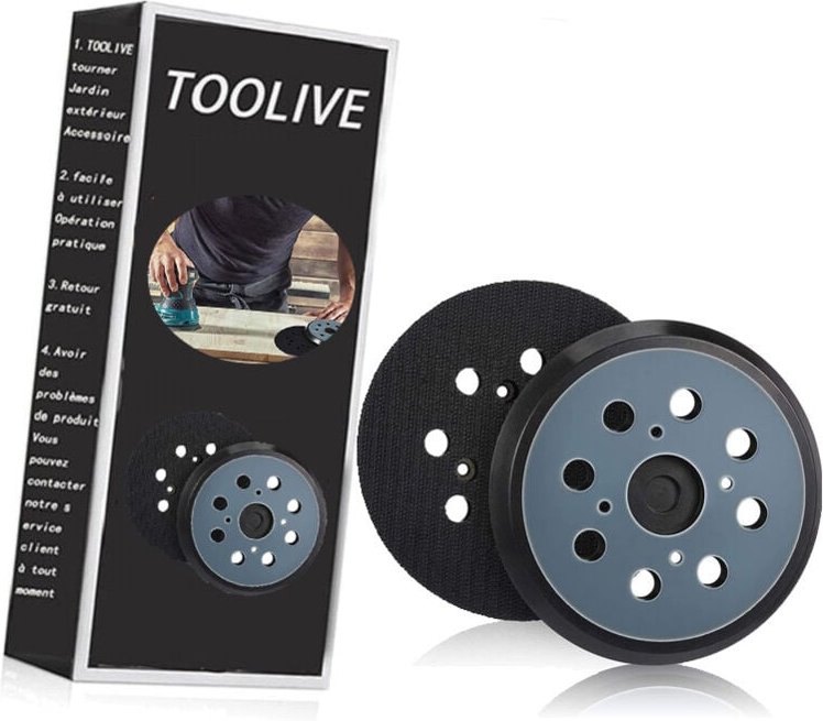 2 Stück Schleifscheiben Zubehör für Exzenterschleifer Exzenterschleifer Schleifplatte Zubehör für Exzenterschleifer Klet...