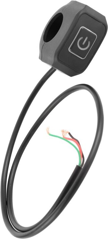 Ej.life - 22 Mm Motorrad-Lenkerschalter, Motorrad-Lenkerschalter Wasserdicht mit LED-Anzeige für Motorrad