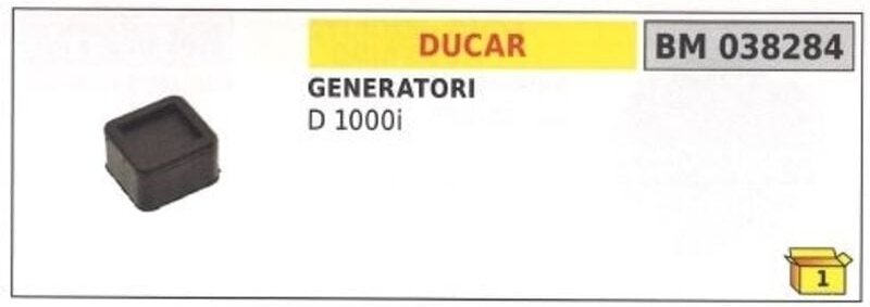 DUCAR Stoßdämpfer für Stromerzeuger D 1000i 038284