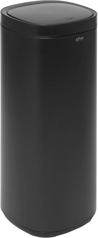 5five Simply Smart - Mülleimer aus metall schwarz 50l - 5five