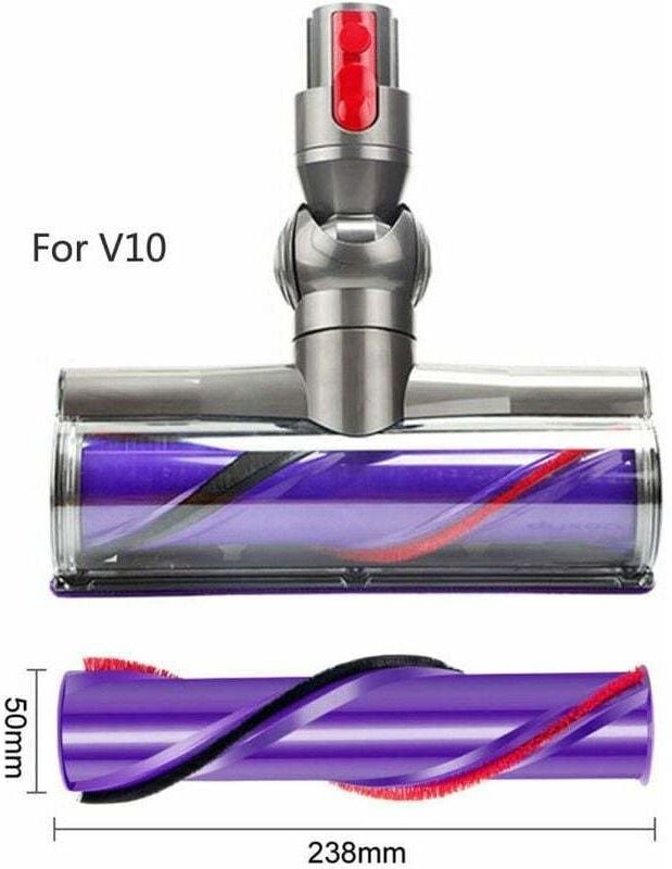 CHOYCLIT Direktantriebs-Rollenbürste, große Rollenbürste für Dyson V10 Staubsauger.