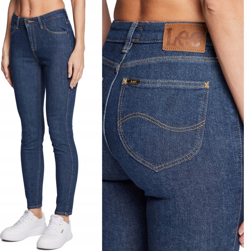 Lee SCARLETT HIGH Dark Hydro HIGH TUBE W27 L31