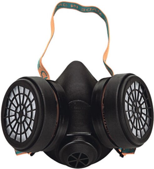 Atemschutz Halbmaske mit Filtern A2 Climax